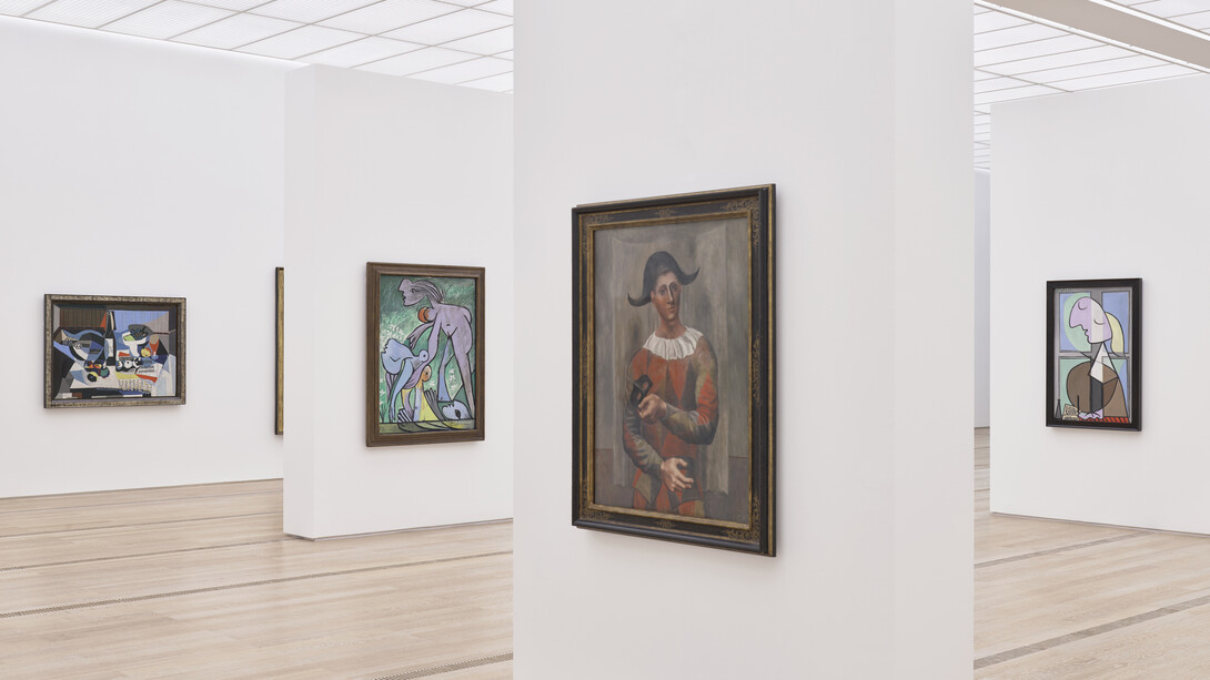 Verschiedene künstler, There is only one thing I fear in life, my friend: One day, the black will swallow the red, ausstellungsansicht. Mit freundlicher genehmigung der Fondation Beyeler