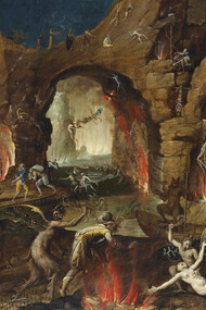 Jacob Isaacsz van Swanenburgh- The Harrowing of Hell