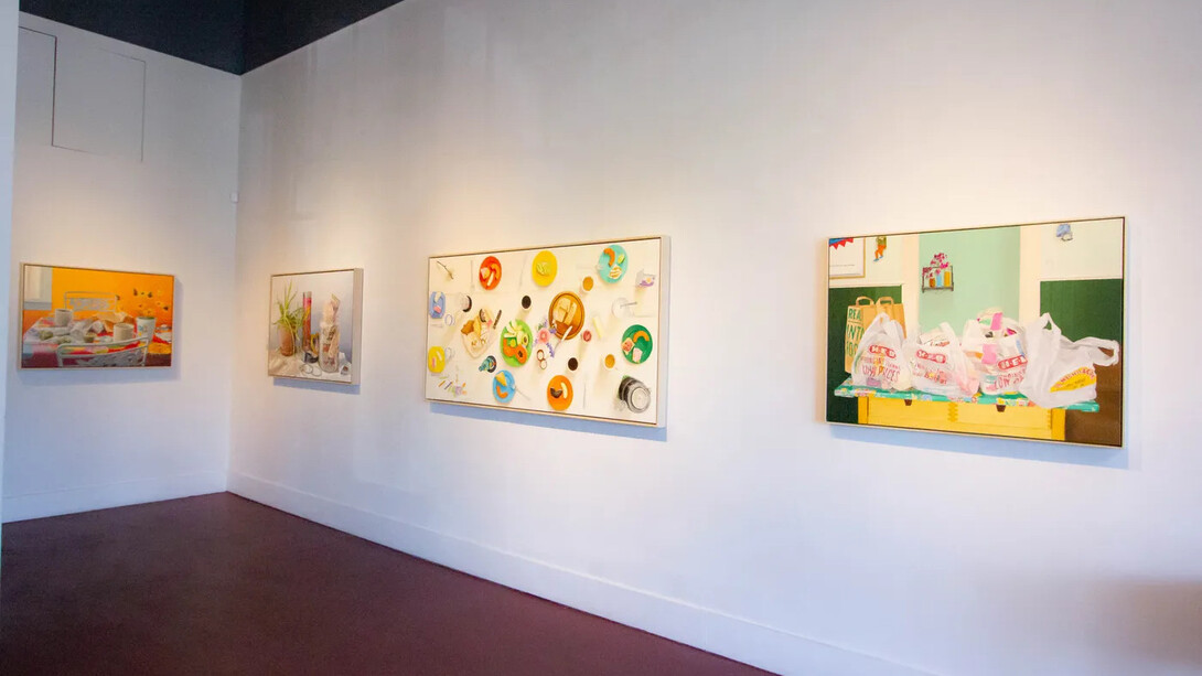 Eva Marengo Sanchez, Any given monday, exhibition view. Courtesy of Ruiz-Healy Art