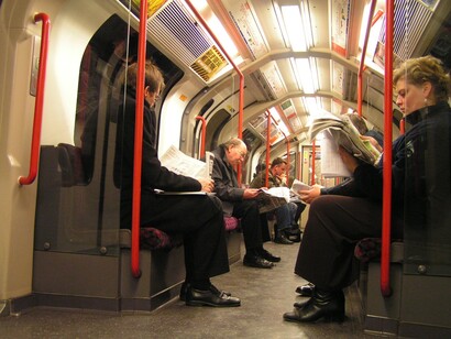 Vagón del metro de Londres