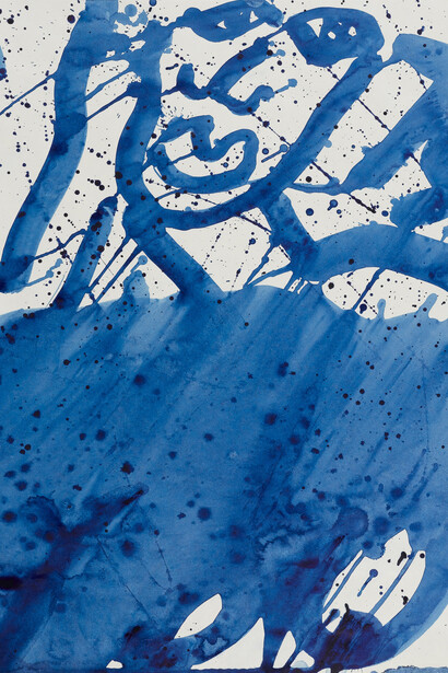Untitled, 1984
Sam Francis (American, 1923–1994)
Acrylic on paper
19-1/16 x 15-1/2 in. (48.4 x 39.4 cm)
Norton Simon Museum, Gift of the Sam Francis
Foundation
