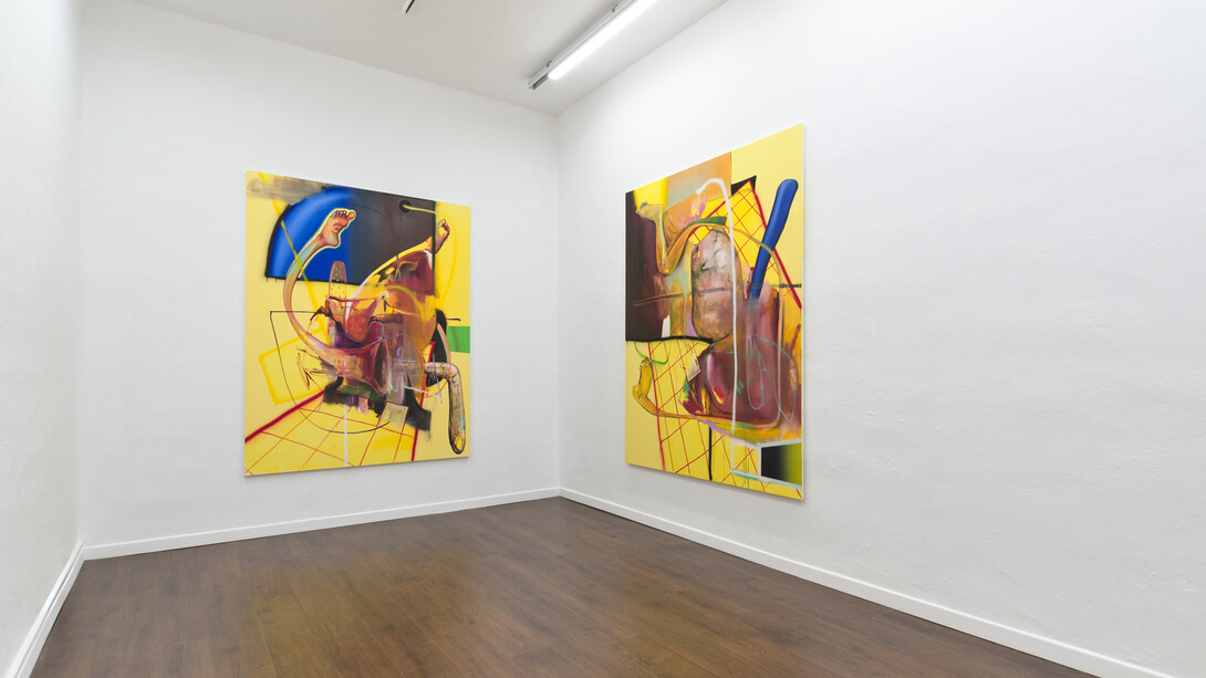 bn+Brinanovara, Exhibition View, Lieber Maler, male mir. Courtesy of The Address Gallery