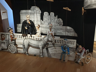 Profiles of Czech puppet theatres. Naive theatre in Liberec, exhibition view. Courtesy of Museum of Czech Puppets and Circus