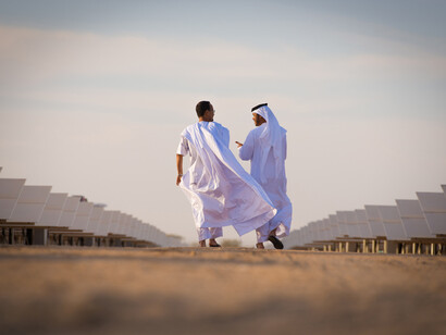 Business men in Morocco 