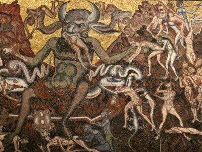 Coppo di Marcovaldo, Battistero di San Giovanni, Firenze, Mosaico del Giudizio Finale (1260-1270)