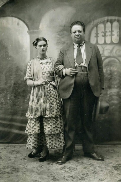 Frida Kahlo y Diego Rivera