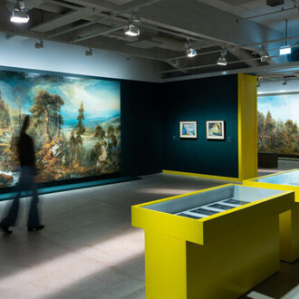Petri Ala-Maunus and Mauno Markkula, Blazing sky, exhibition view. Courtesy of HAM