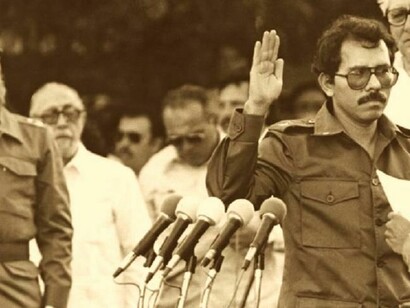 Toma de posesión de Ortega en 1985