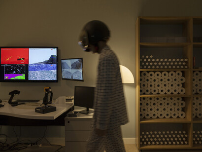 Nadim Abbas, The Last Vehicle, 2016.
Mixed media installation with durational performance. Dimensions variable.