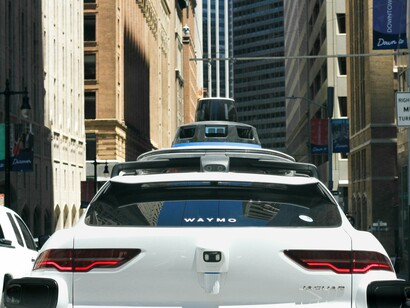 Equipped with LiDAR and cameras, this AI-powered car reflects the growing integration of robotics into daily urban life