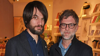 Jonny Greenwood (left) and Paul Thomas Anderson (right). Photo by © David M. Benett