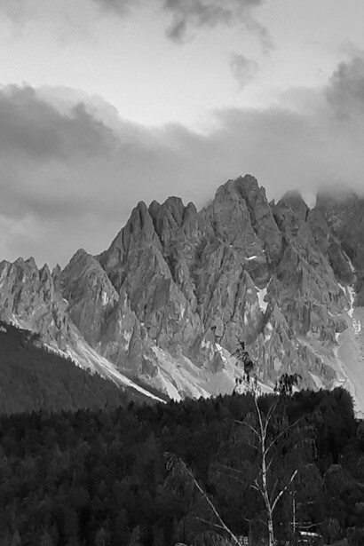 I Baranci al tramonto, San Candido, Val Pusteria, foto Simonetta Sandri