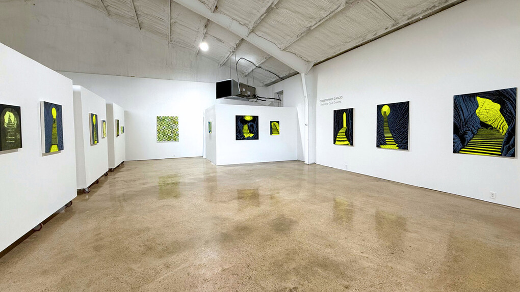 Christopher Cascio, Ketamine cave dreams, exhibition view. Courtesy of Ro2 Art