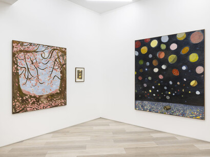 Lucy Mahon, To the moon and back, exhibition view. Courtesy of Beers London