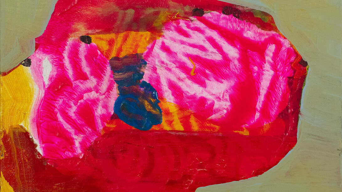Eamon Colman, A rose like a chocolate song (detail). Courtesy of Solomon Fine Art