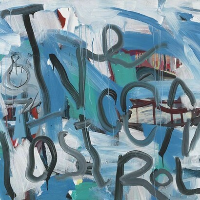 Edy Ferguson, Control (Ian Curtis), 2008, Peinture acrylique sur toile, 120 x 140 cm, Courtesy galerie Cortex Athletico, Bordeaux-Paris