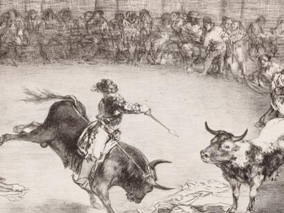 Francisco de Goya, The Famous American, Mariano Ceballos (1825)