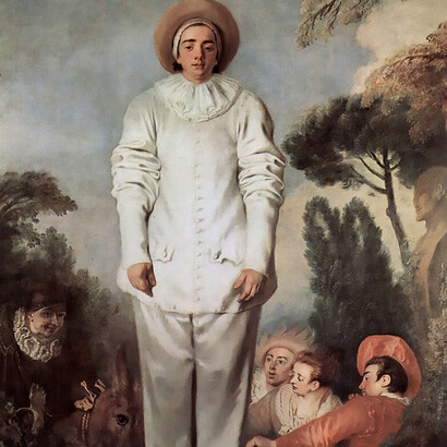 Jean-Antoine Watteau, Pierrot (1719)