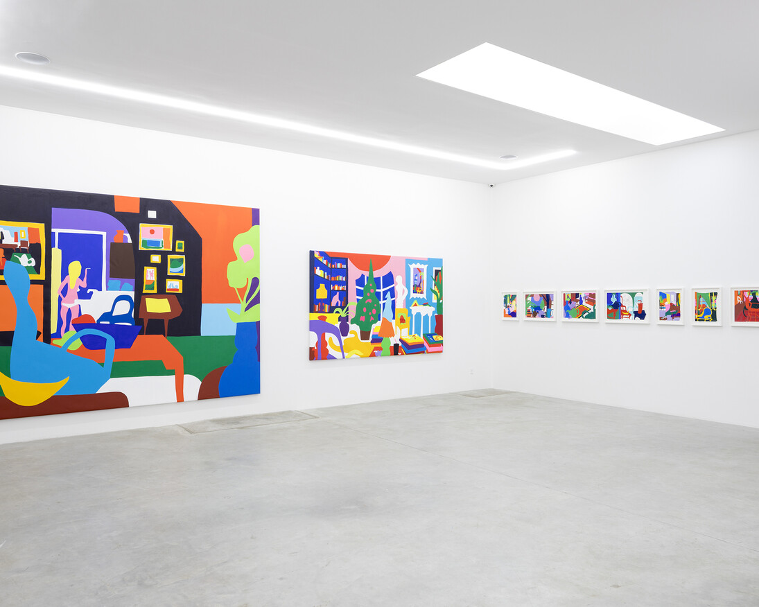 Todd James, Interior, Installation View. Courtesy of V1 Gallery and the photographer Jan Søndergaard 