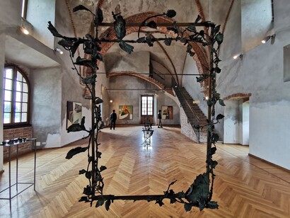 Arena Po, Torre dei Beccaria, mostra della Grillo Academy