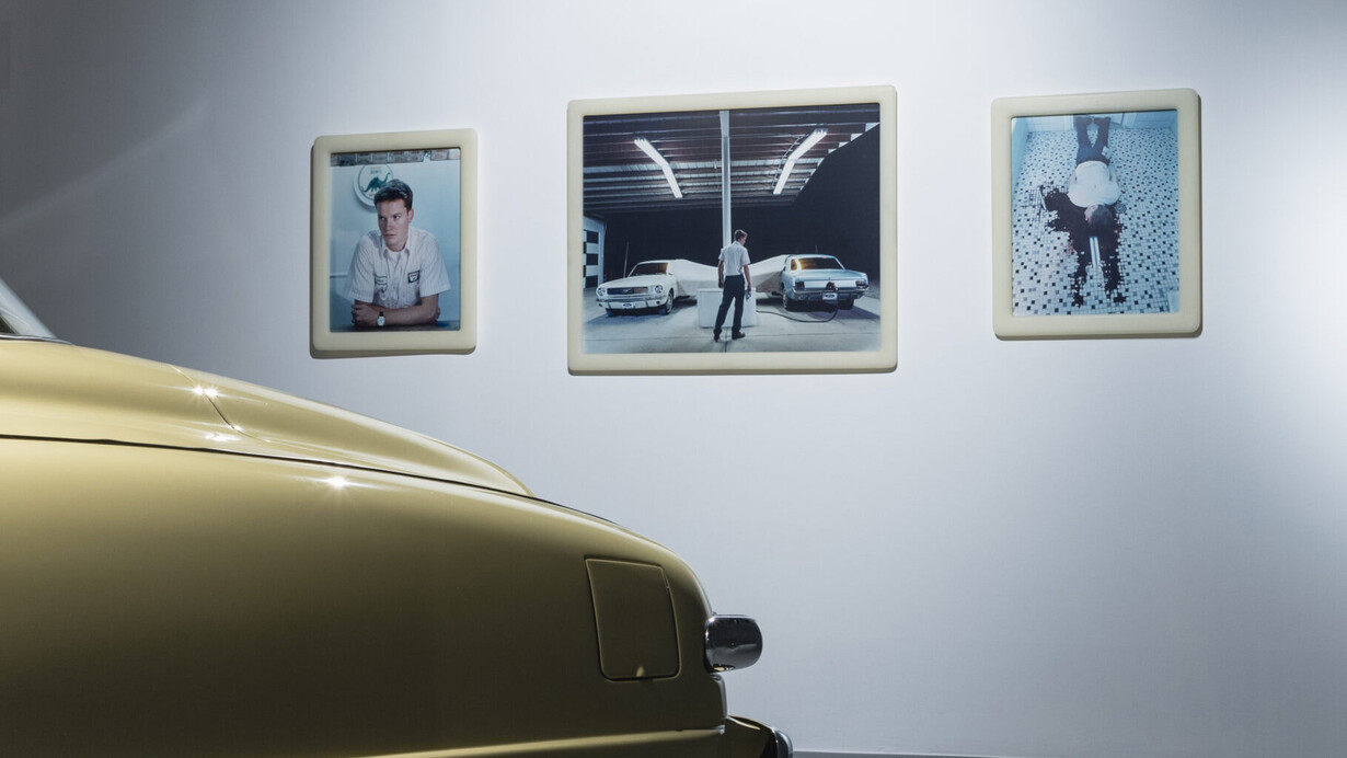 News from the near future, ausstellungsansicht. Mit freundlicher genehmigung des Museo Nazionale dell’Automobile