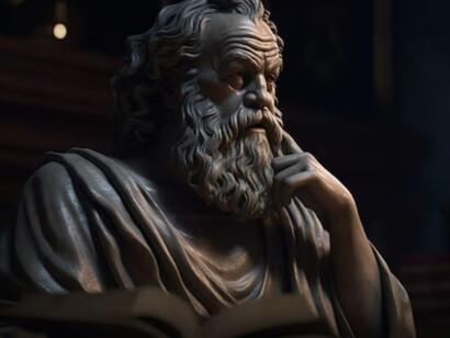 Sócrates ​​​​fue un filósofo clásico griego considerado como uno de los más grandes, tanto de la filosofía occidental como de la universal
