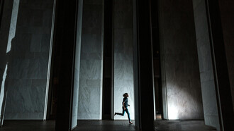 He didn't know what to do; he felt lost without her, but needed to move forward with his life