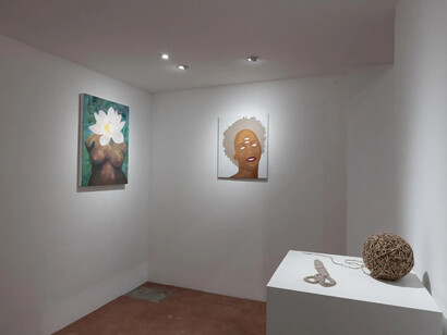 Beryl Odette, Seaing, exhibition view. Courtesy of Track 16 Gallery