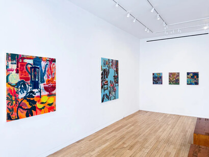 Allison Gildersleeve, Gathering, exhibition view. Courtesy of Upsilon Gallery