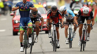 Matthews e Orica  in volata