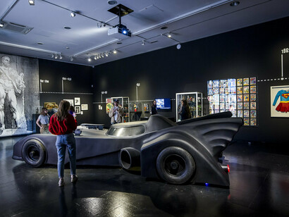 Superheroes, exhibition view. Courtesy of NRW-Forum