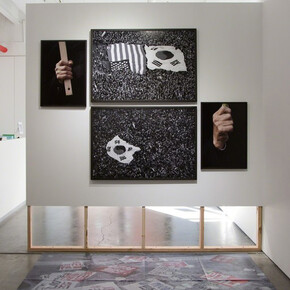 Flags. Courtesy of Doosan Gallery