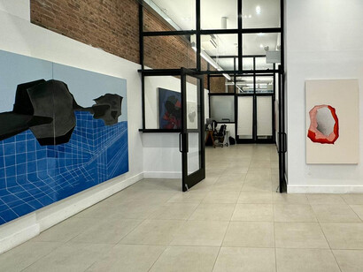 Artemis Kotioni, In parallax, exhibition view. Courtesy of The Opening Gallery