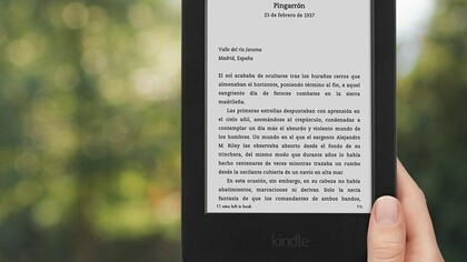 Leyendo un libro electrónico