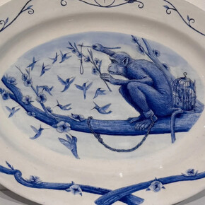 Gil Batle, Bird trap (detail), 2024. Courtesy of Catharine Clark Gallery