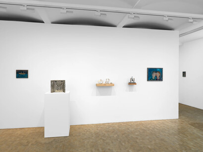 Masao Nakahara, Floating through time, exhibition view. Courtesy of Pippy Houldsworth Gallery