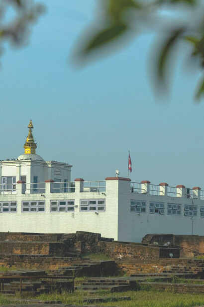 The Maya Devi Temple in Lumbini, Nepal is a UNESCO World Heritage Site