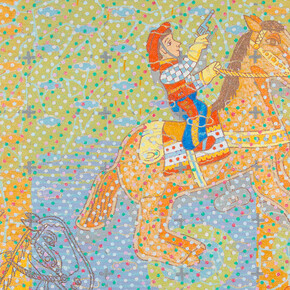 Dieterich Spahn, Toy cowboy. Courtesy of Douglas Flanders and Associates Gallery