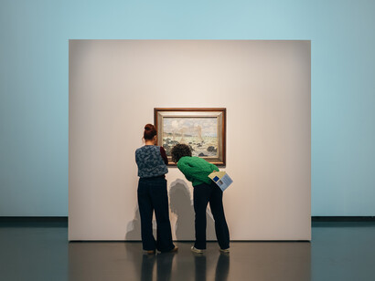 Face to face with Monet, exhibition view. Courtesy of the Van Abbemuseum