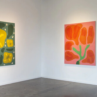 Bertrand Fournier, Wildflowers, exhibition view. Courtesy of Galleri Urbane