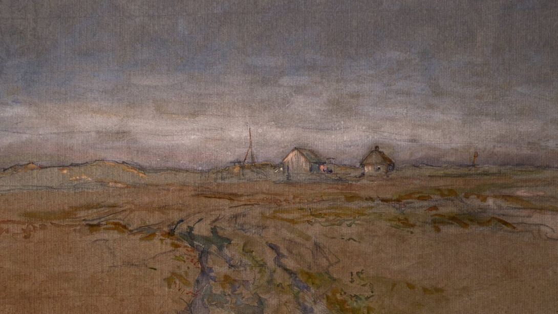Viggo Johansen’s watercolours. Courtesy of Skagens Kunstmuseer