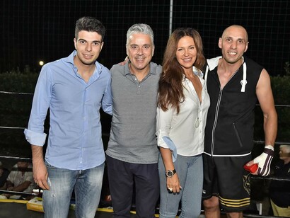 I festeggiamenti e le foto di rito. Foto di Carlo Bressan