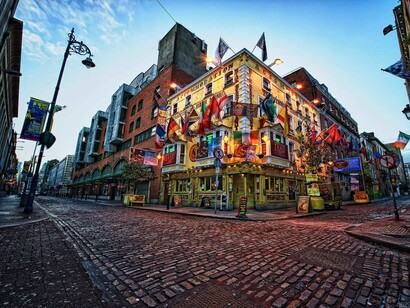 Dublín. Calles del centro de la ciudad
