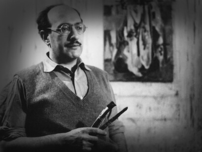 Mark Rothko, pintor y grabador estadounidense asociado con el movimiento del expresionismo abstracto