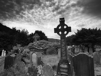 Tumba en un cementerio