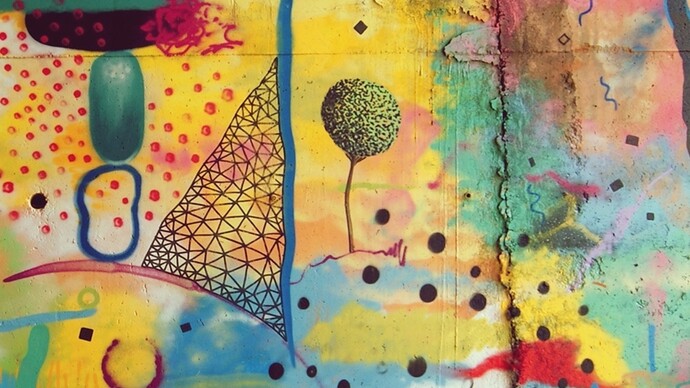 Xuan alyfe. Sinestesia, a new mural