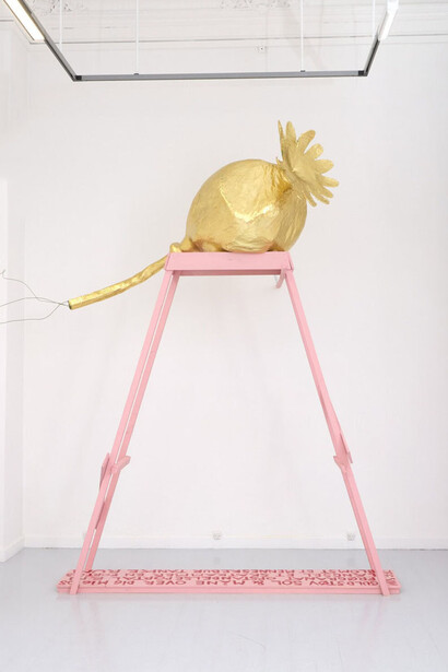 Rie Elise Larsen, The last meal. A new beginning, exhibition view. Courtesy of Galleri Christoffer Egelund