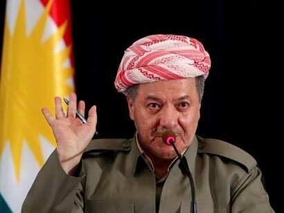 Masud Barzani, presidente del Kurdistán iraquí