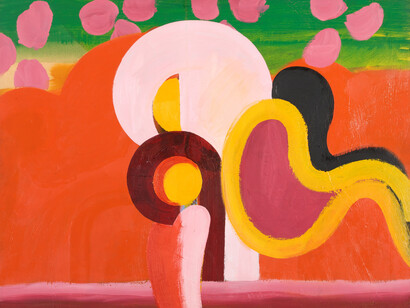 Howard Hodgkin (b.1932), Gramophone, 1964-66, Oil on canvas 72 x 92 cm © Howard Hodgkin
