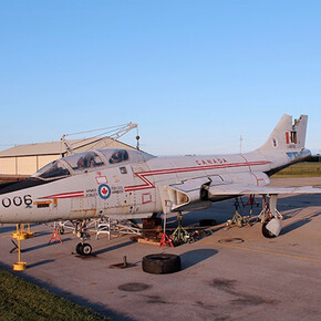 Mcdonnell CF-101 VOODOO. Courtesy of Jet Aircraft Museum